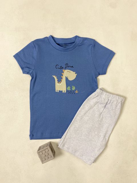 Yenidoğulan dəsti No brand, Göy, Pambıq, 9-12 ay — Bakı