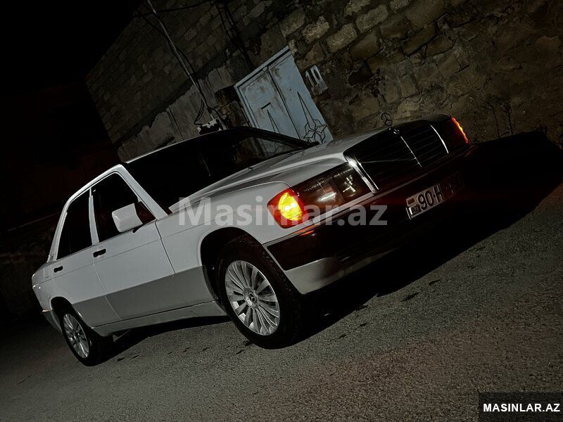 Mercedes 190, 1990 il 90-HF-190 — Avtomobillər, Bakı (4)