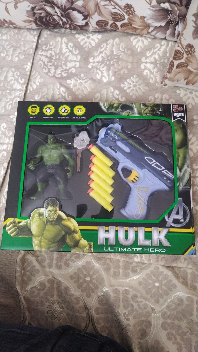 Hulk oyuncaq və desert eagle — Oyuncaqlar, Bakı (2)