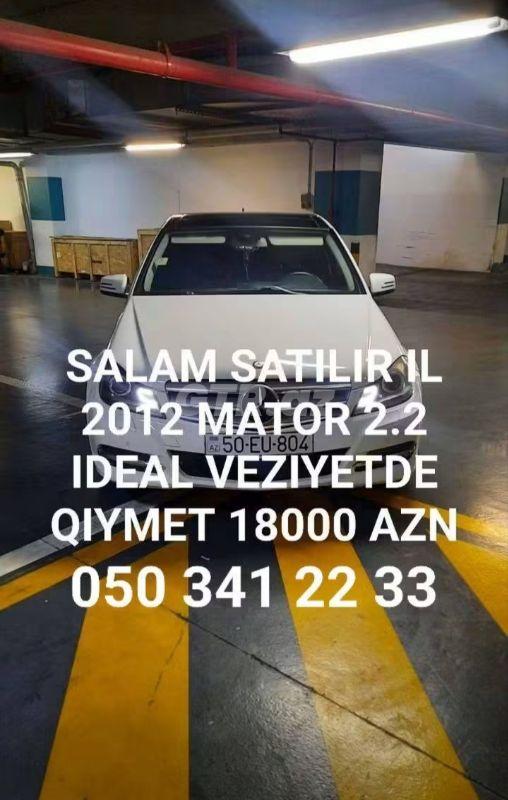 Mercedes C 220 2.2 L, 2012, 32 000 km 50-EU-804 — Avtomobillər, Bakı (3)