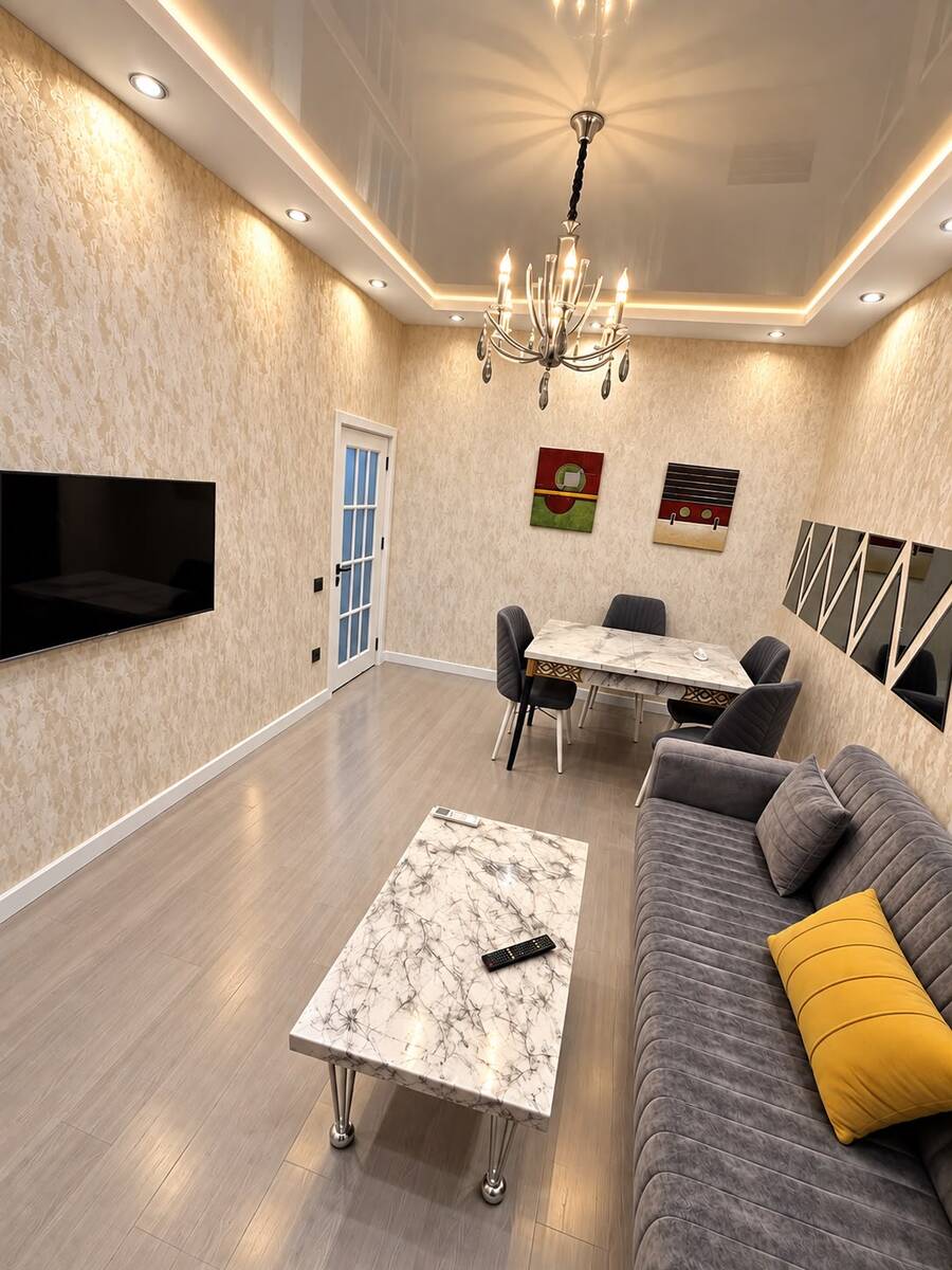 İcarəyə verilir 2 otaqlı yeni tikili 80 m² — Mənzil, Bakı (3)