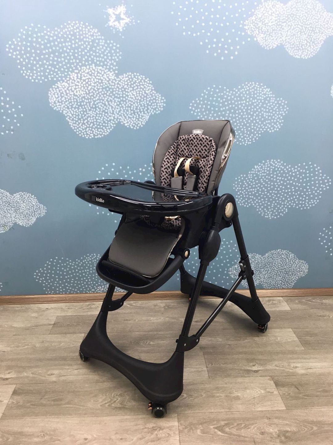 Uşaq yedizdirmə oturacağı Kidilo 609 OP-753, qara/boz — Mallar, Bakı
