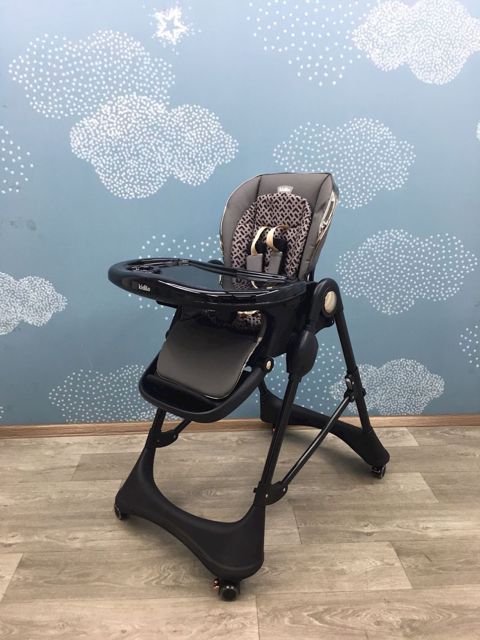 Uşaq yedizdirmə oturacağı Kidilo 609 OP-753, qara/boz — Bakı