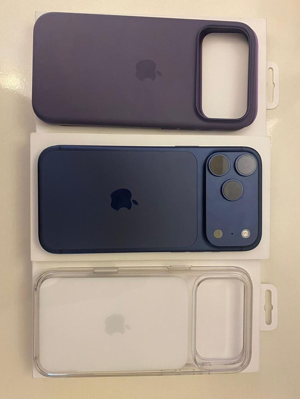 IPhone 17 Pro Max, 256 GB, Göy, Simsiz şarj — Apple iPhone, Masazır