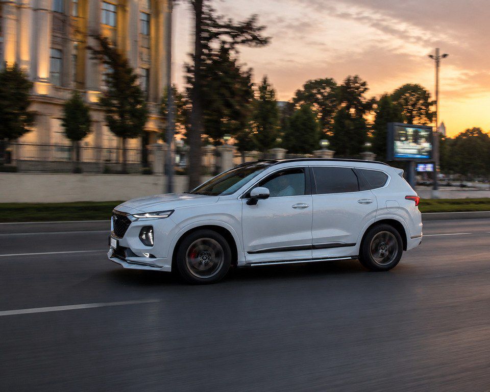 Hyundai Santa Fe, 2.0 L, 2018 il, 182 000 km — Avtomobillər, Biləsuvar (2)