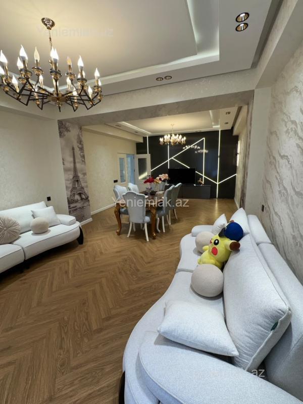 Satılır 3 otaqlı Bina evi menzil (Yeni tikili), 114 m², Xətai rayonu — Mənzil, Bakı (3)