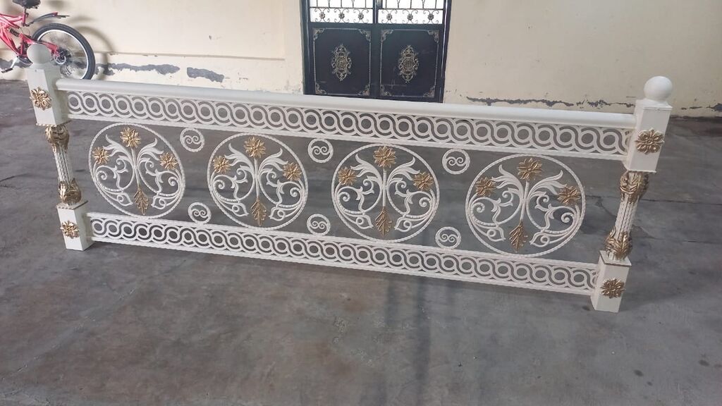 Balkon məhəccəri, Polad, Rayonlara çatdırılma — Pəncərələr, qapılar, balkonlar, Quba (7)