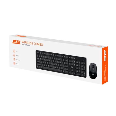 2E MK420WB Wireless Combo Keyboard and Mouse — Bakı