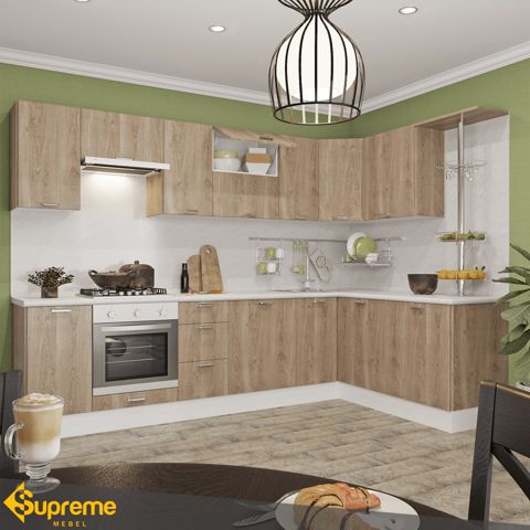 Laminat materiallı mətbəx mebeli — Bakı