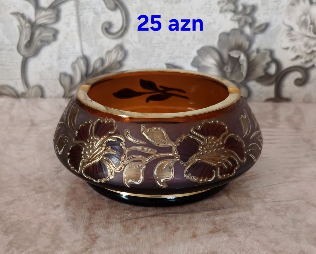 Çay dəsti, rəng - Yaşıl, Şüşə — Süfrə qabı, Bakı (5)