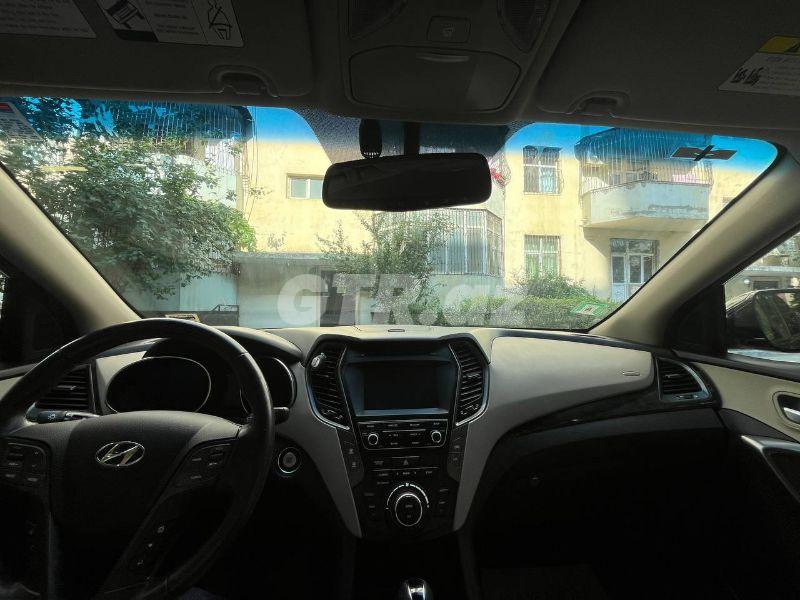Hyundai Santa Fe 2.0 L, 2017, 61 000 mil — Avtomobillər, Bakı (5)