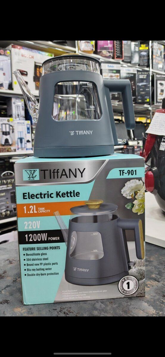 Elektrik çaydan Tiffany — Ev texnikası, Bakı (2)