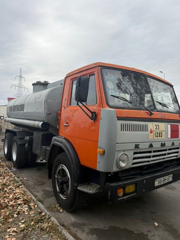 KamAz 5320, 11 L, 1991 il, 256 543 km 66-BH-971 — Yük maşınları, Bərdə (4)