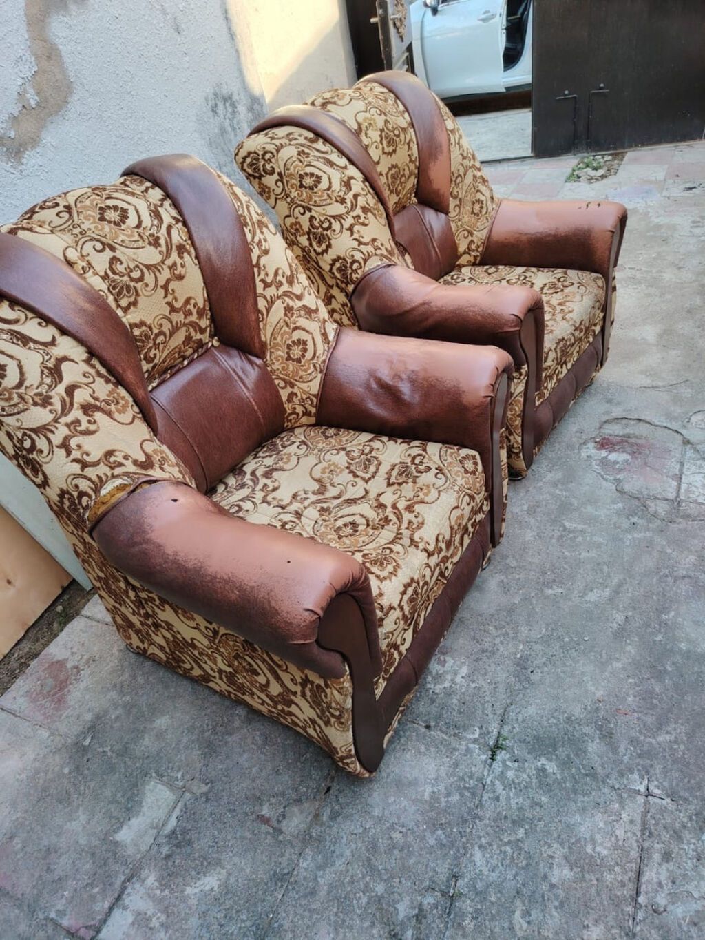 İşlənmiş, İkinəfərlik çarpayı, Matras ilə — Yataqlar, Bakı (3)