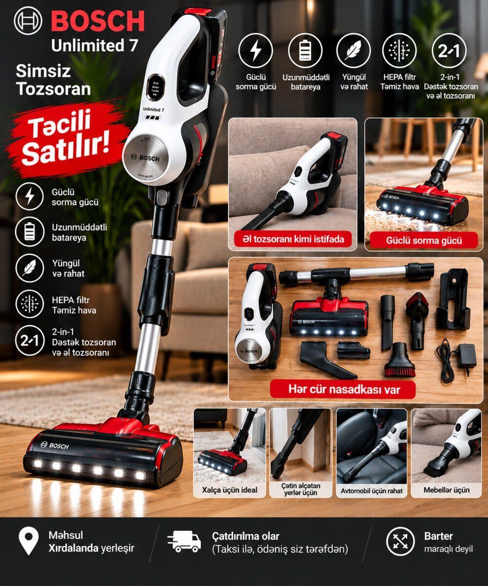 Bosch tozsoran — Ev texnikası, Bakı (2)