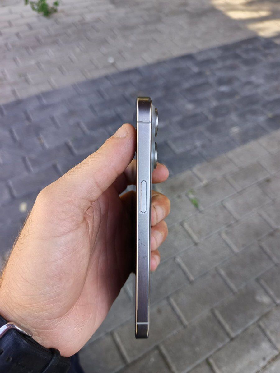 Apple iPhone 15 Pro Natural Titanium 128GB/8GB — Smartfonlar, Bakı (3)