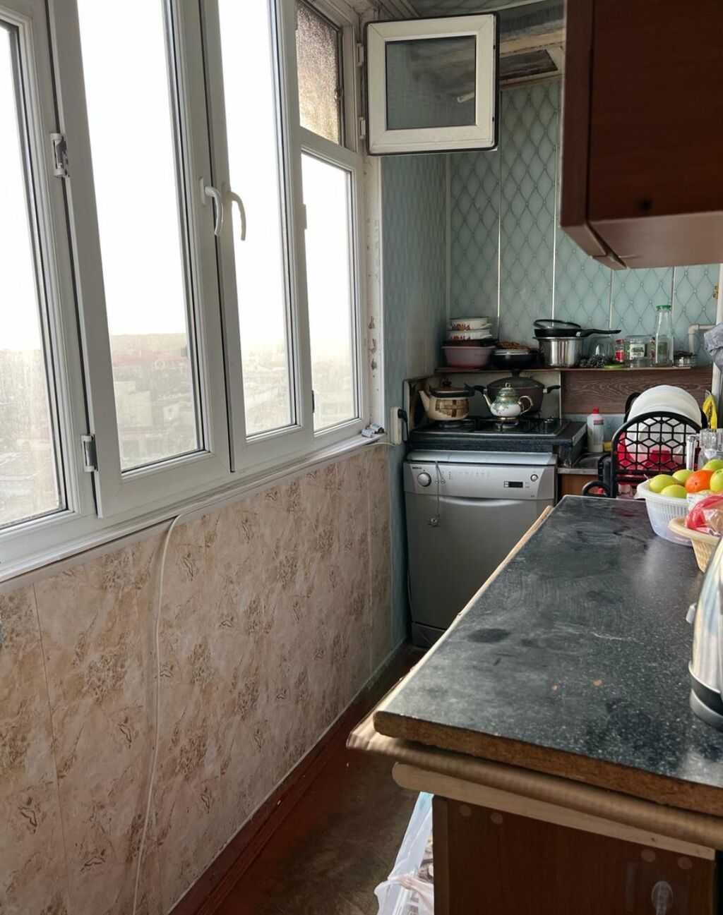 Bakı, Hövsan qəs., 3 otaqlı, Köhnə tikili, m. Həzi Aslanov, 61 kv. m — Mənzil, Bakı (9)