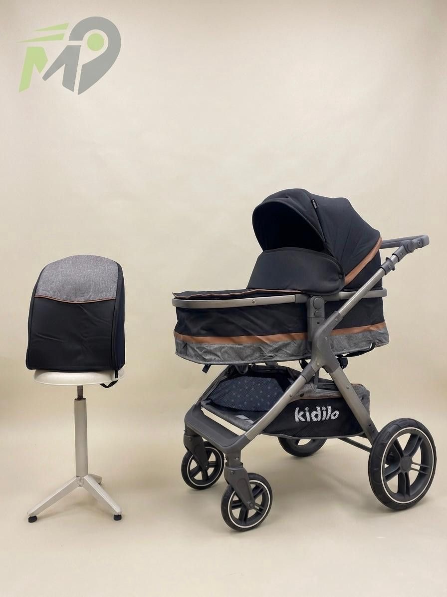 Uşaq arabası Kidilo X1, qara — Mallar, Bakı