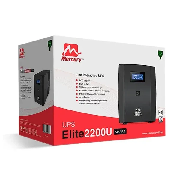 Mercury Elite 1500 Pro Line Interactive UPS — Bakı