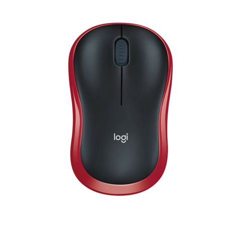 Logitech M185 Wireless Mouse Red — Bakı