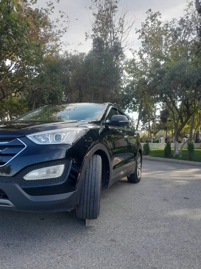 Hyundai Santa Fe, 2.2 L, 2015 il, 215 692 km — Avtomobillər, Bakı (3)
