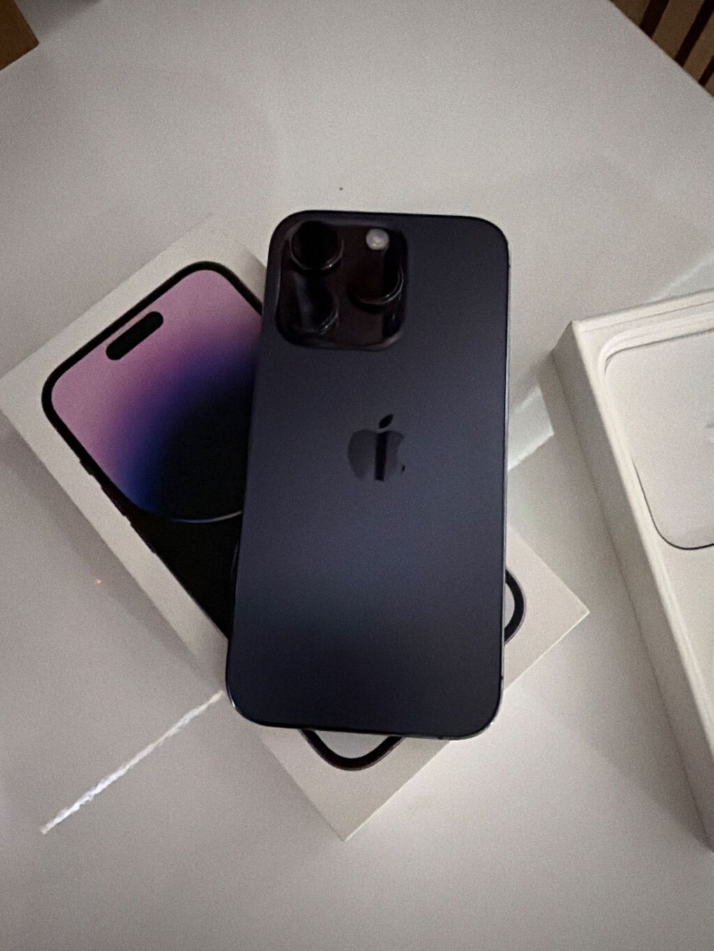 IPhone 14 Pro, 256 GB, Deep Purple, Barmaq izi, Face ID — Apple iPhone, Bakı (2)
