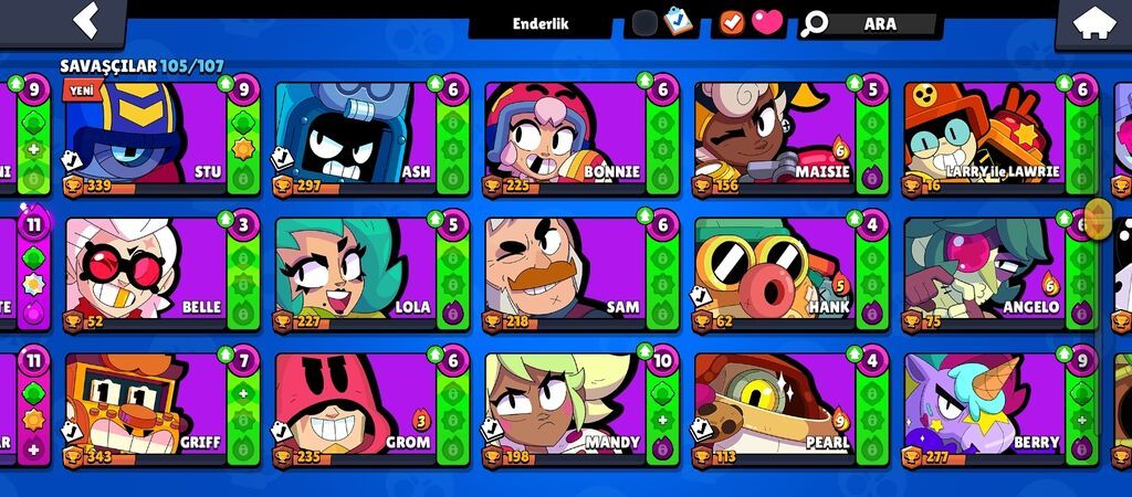 Brawl Stars hesabı – yüksək səviyyəli və zəngin kontentliq - Kupa — Etiketlər, medallar, nişanlar, Bakı (2)