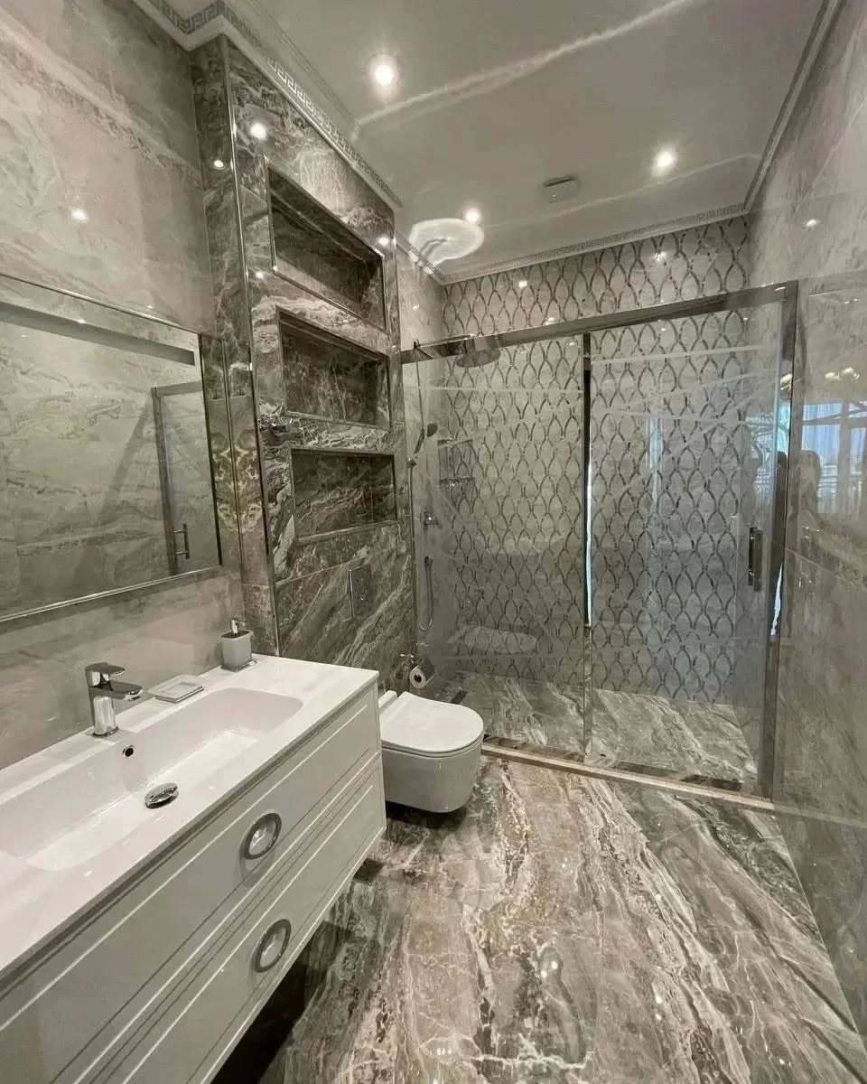 İcarəyə verilir 3 otaqlı yeni tikili 180 m² — Mənzil, Bakı (9)