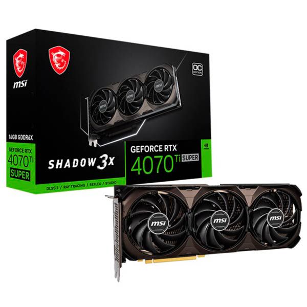 MSI GeForce RTX 4070 Ti Super 16GB Shadow 3X OC — Mallar, Bakı