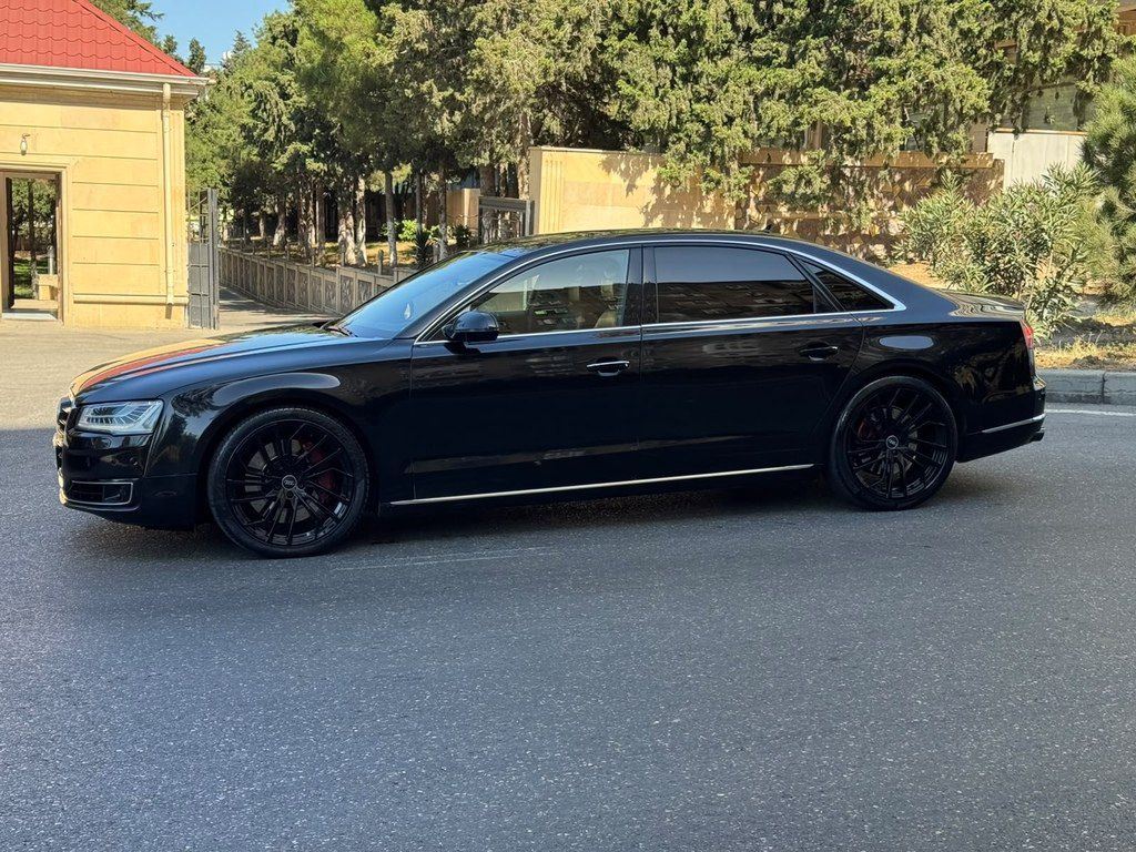 Audi A8, 4.0 L, 2014 il, 206 000 km — Avtomobillər, Bakı (7)