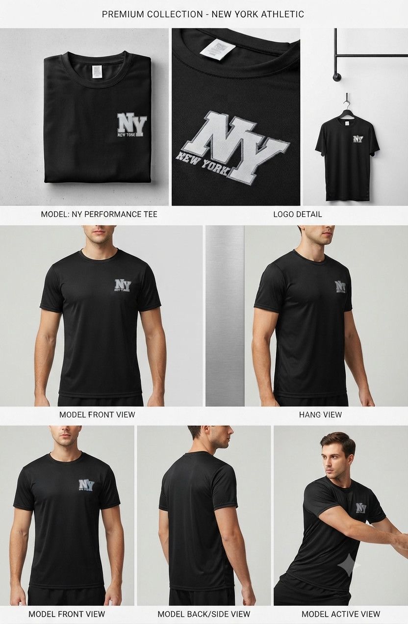 Kişilər üçün futbolka 35220588, polyester, qara, ölçü XL — Mallar, Bakı (2)