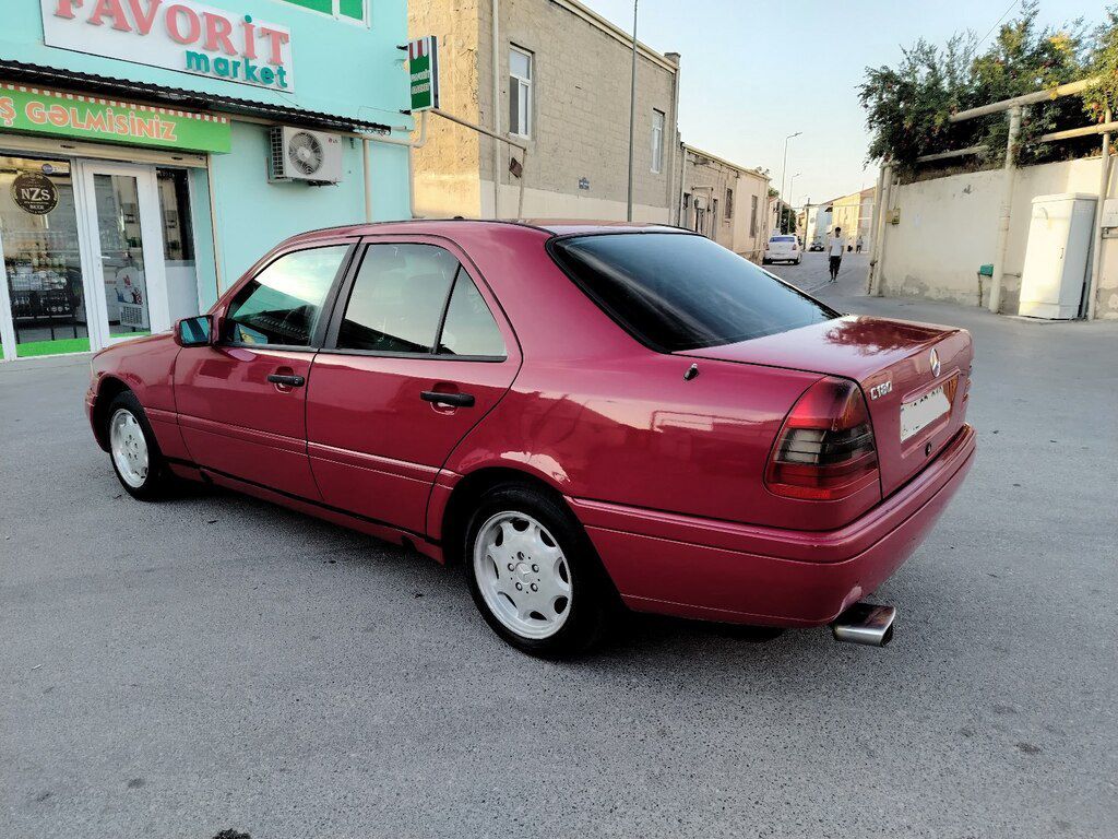 Mercedes C 180, 1.8 L, 1995 il, 365 821 km — Avtomobillər, Bakı (4)