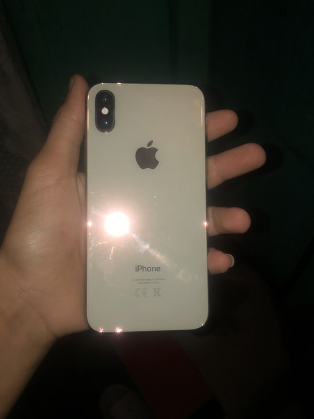 IPhone X, Gümüşü, Simsiz şarj — Apple iPhone, Bakı