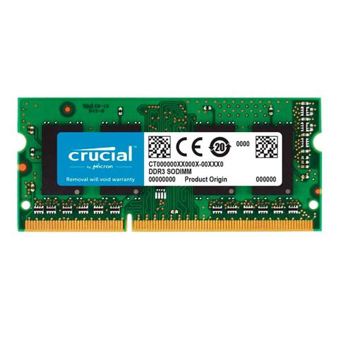 RAM Crucial 4GB DDR3 1600MHz so-dımm — Bakı
