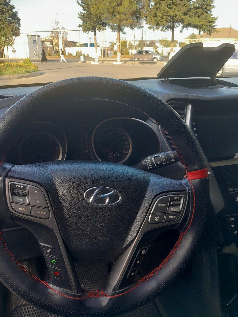 Hyundai Santa Fe, 2.2 L, 2015 il, 215 692 km — Avtomobillər, Bakı (12)