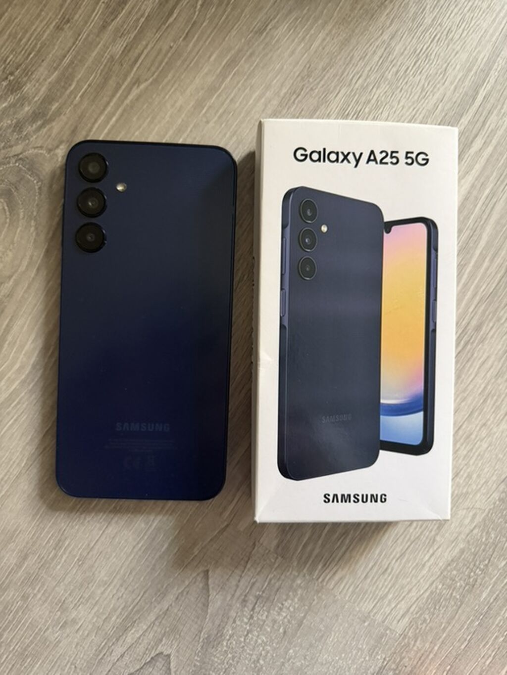 Samsung Galaxy A25, rəng - Mavi, Barmaq izi — Samsung, Bakı (3)