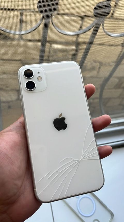 IPhone 11, 128 GB, Ağ, Face ID — Saray