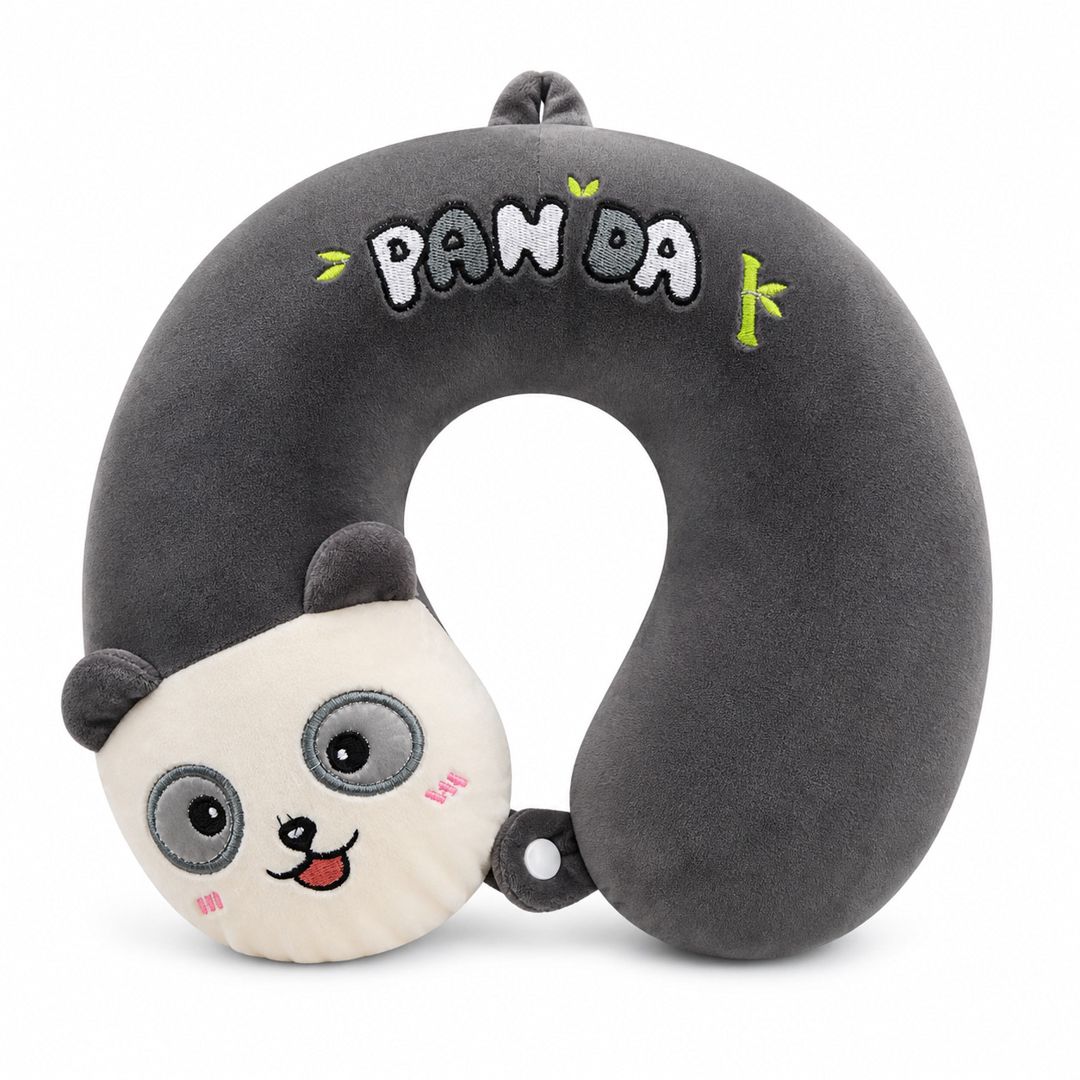 Boyun üçün yastıq Panda, mikrolif, boz — Mallar, Bakı