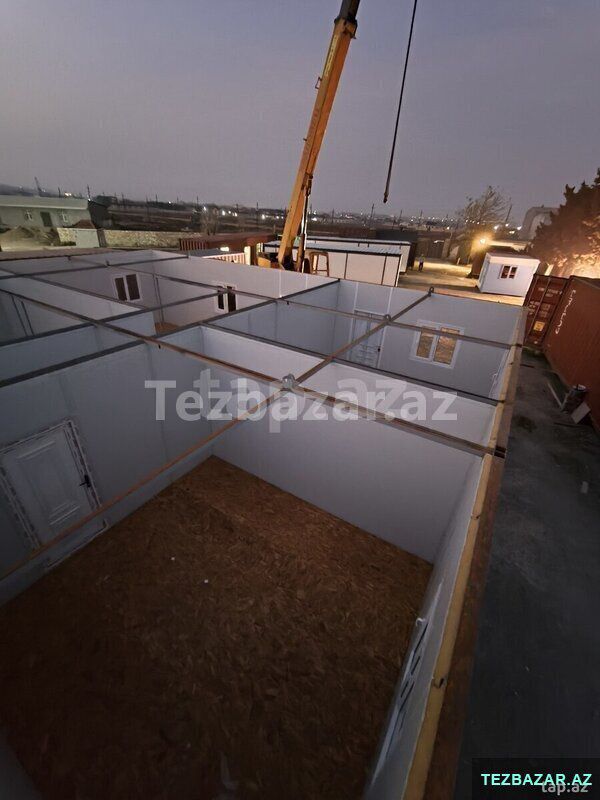 Perefabrik ofis — Mallar, Bakı (2)