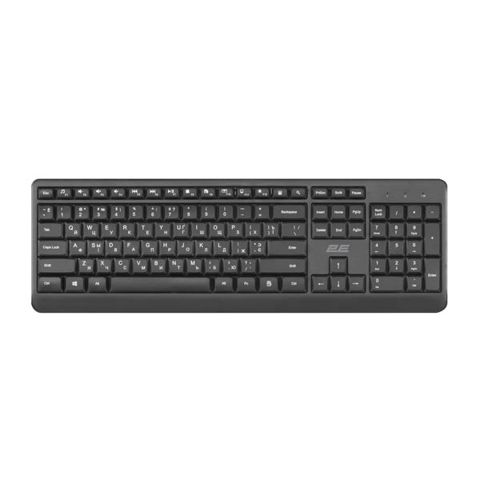 2E KS220 WL Black Keyboard — Bakı