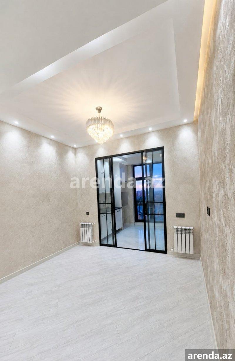 Satılır 2 otaqlı Yeni Tikili, Azadlıq metrosu, 8-ci mikrorayon, Binəqədi rayonu — Mənzil, Bakı (11)