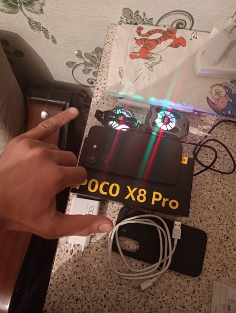 Poco X8 Pro, 512 GB, rəng - Qara, Sensor — Mingəçevir