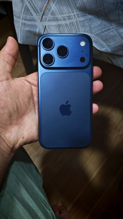 IPhone 17 Pro, 256 GB, Mavi, Face ID — Bakı