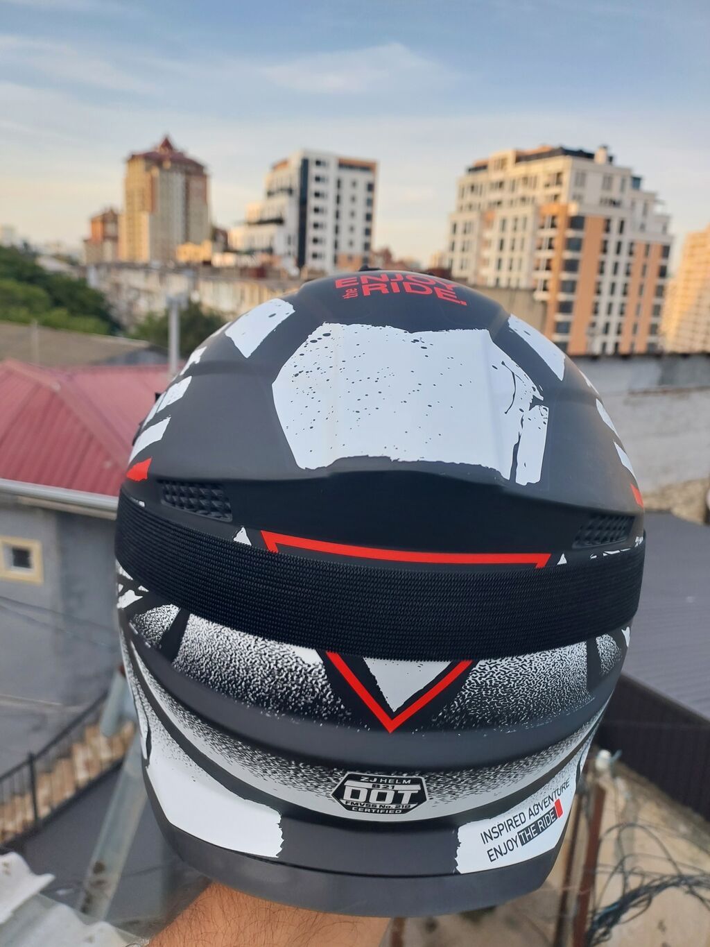 Off-Road (Cross) Moto kask satıram Məhsul yenidir, istifadə — Motosiklet geyimi, Bakı (5)