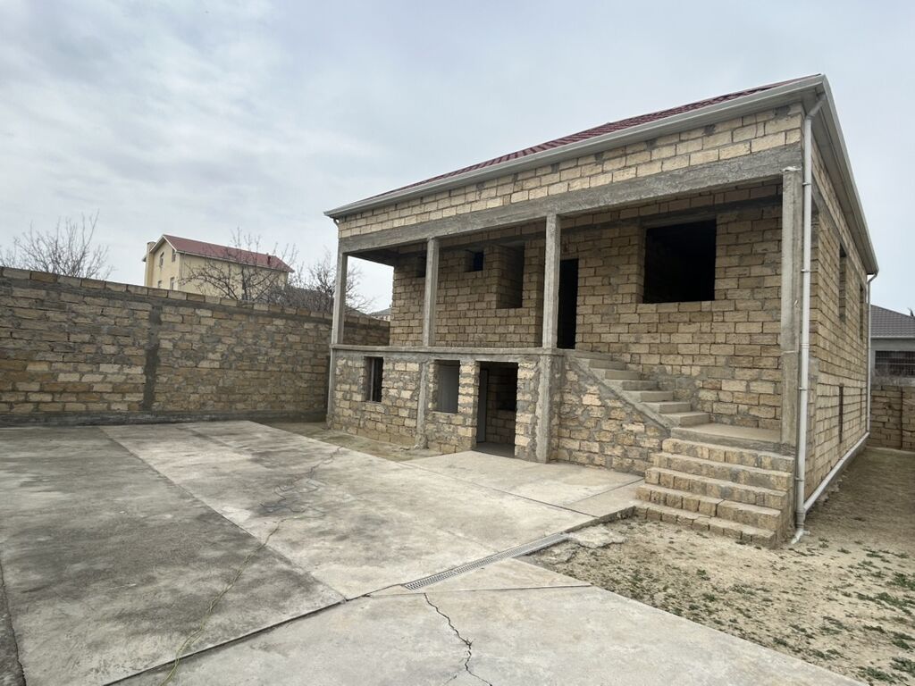 3 otaqlı, 136 kv. m, Təmirsiz — Ev, villa, Saray (2)