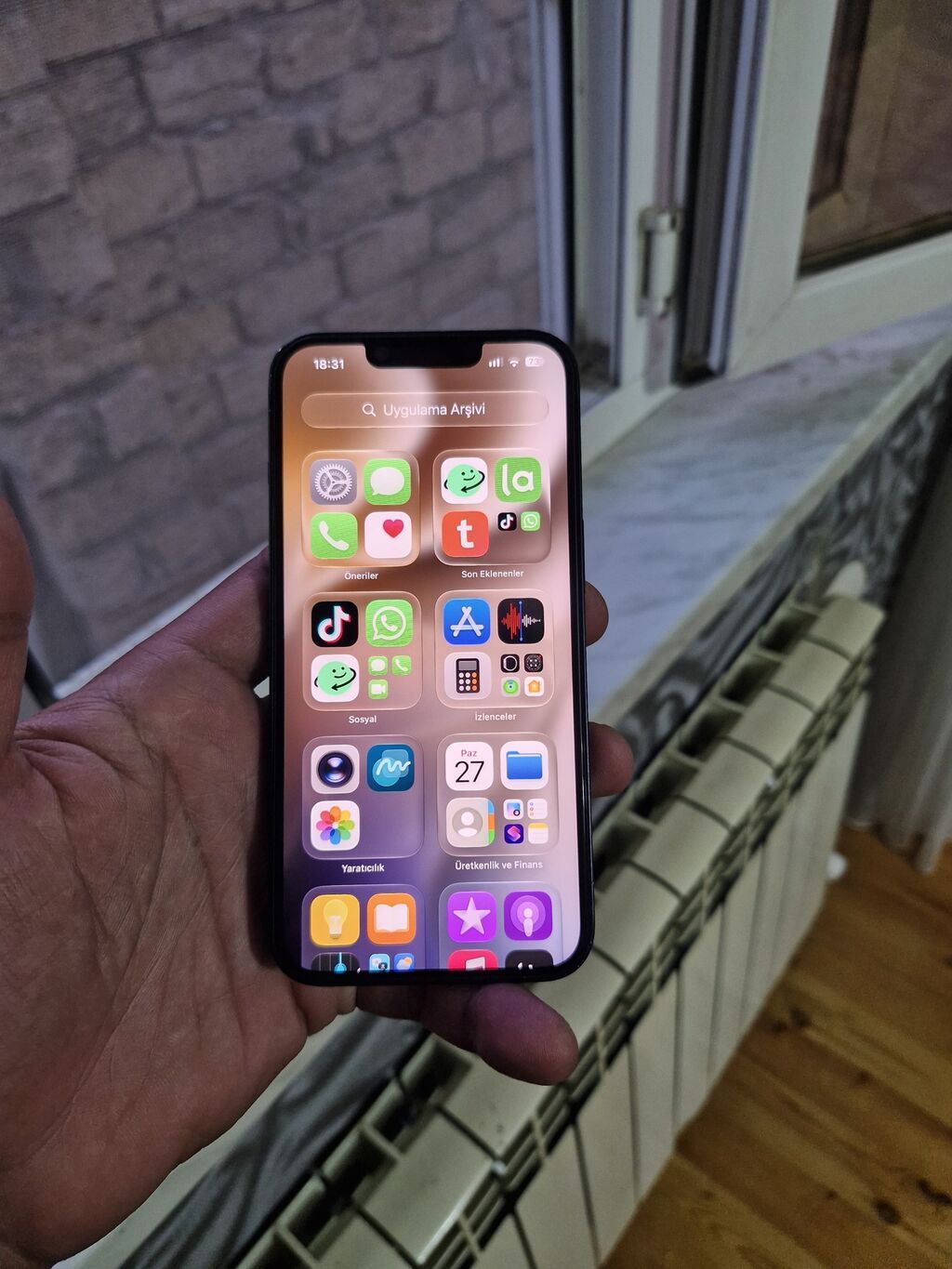 IPhone 14, 128 GB, Qara, Face ID — Apple iPhone, Sumqayıt (4)