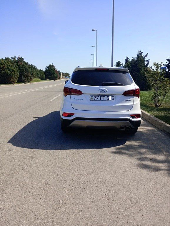 Hyundai Santa Fe, 2.0 L, 2015 il, 222 487 km 77-FF-515 — Avtomobillər, Bakı (2)