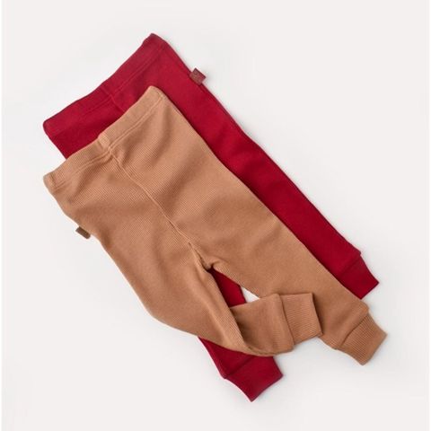 Qızlar üçün 2 ədədli gündəlik şalvar BabyCosy CSYM11610, rəngbərəng, pambıq, ölçü 9-12 ay — Bakı