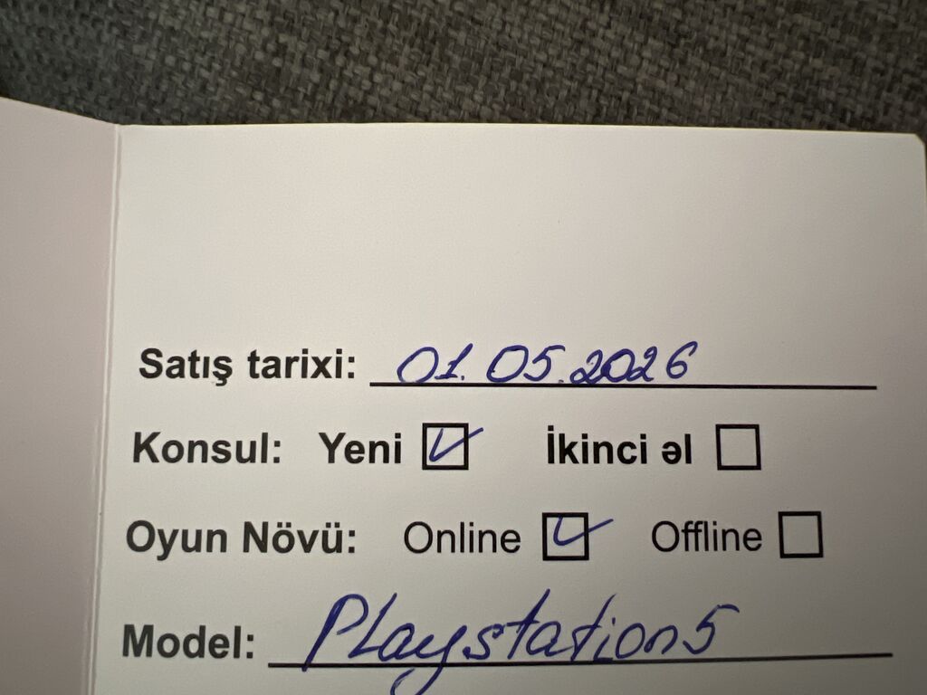 Sony PlayStation 5 slim 2 dualsens ile 3 oyun diski var yazılmış — Oyun konsolları, Digah (2)