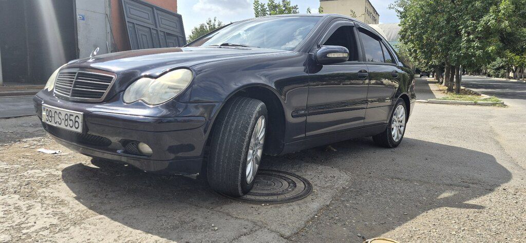 Mercedes C 200, 2.0 L, 2001 il, 265 540 km 99-CS-856 — Avtomobillər, Gəncə (2)